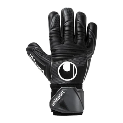 Imagen de uhlsport Comfort Absolutgrip HN, Guantes de Portero Niños y Adultos, Negro, 9