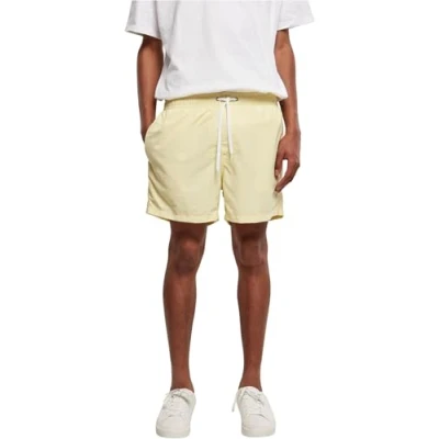 Imagen de Build Your Brand By050 swim Shorts Pantalones Cortos, Amarillo Suave, XS para Hombre
