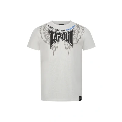 Imagen de Tapout Tillusion tee Camiseta, Gris Claro, Negro Y Azul, 3XL para Hombre