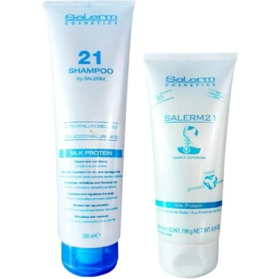 Imagen de Salerm Pack 21 Reparación Champú 300 ml y Mascarilla 200