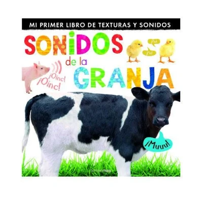 Imagen de sonidos de la granja: Mi primer libro texturas y