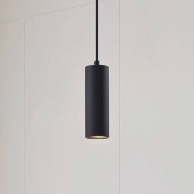 Imagen de lámpara colgante &#039;Joffrey&#039; (Moderno) en Negro hecho de Metal e.o. para Salón &amp; Comedor (1 llama, GU10) Lindby colgante, lámpara, techo, techo