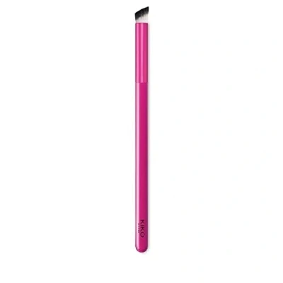 Imagen de KIKO Milano Smart Blending Brush 201 Pincel oblicuo contorno de ojos difuminador, fibra sintética