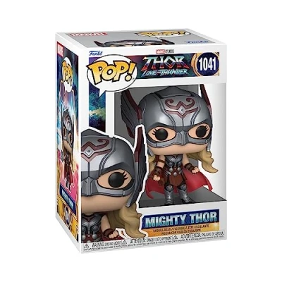 Imagen de Funko Pop! Marvel: Thor: Love and Thunder Mighty Thor Figura de Vinilo Coleccionable Idea Regalo Mercancia Oficial Juguetes para Niños y Adultos Movies Fans Muñeco Coleccionistas