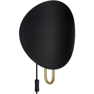 Imagen de DFTP by Nordlux Aplique Spargo, luz indirecta, negro/oro