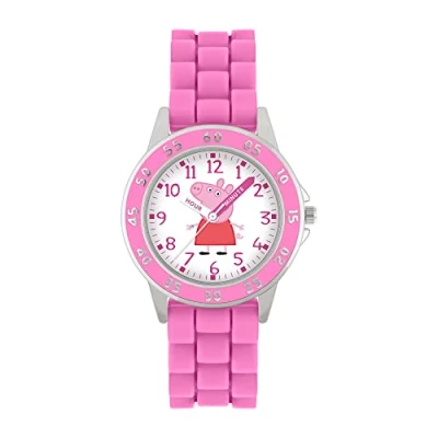 Imagen de Peppa Pig Reloj analógico para Niñas de Cuarzo con Correa en Silicona PPG9000
