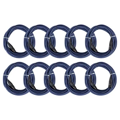 Imagen de Pronomic Stage DMX3 10 cable DMX 10m set 10x