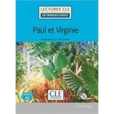 Imagen de PAUL ET VIRGINIE NIVEAU 2,A2 LIVRE + CD (LECTURES FRANCAIS FACILE)