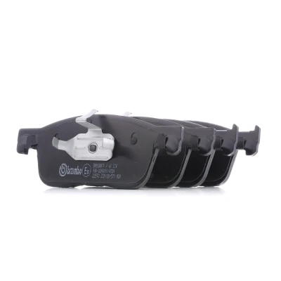 Imagen de BREMBO P 61 134 Juego de pastillas freno excl. contacto avisador desgaste Chapa antichirridos, con clip émbolo sin accesorios norauto,