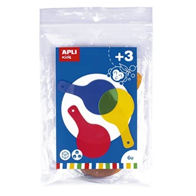 Imagen de APLI Kids 17487 Paletas de colores 6 u. Actividad educativa