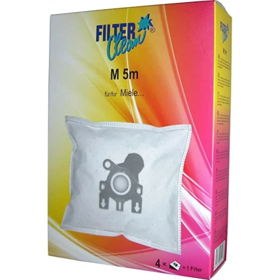 Imagen de Filterclean FL0014 K bolsa de aspiradora M5/6/8M M5M bolsas para ( 4UDS + 1 filtros)