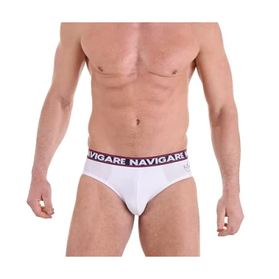 Imagen de Navigare 324 Slip, Multicolore (Bianco/Nero/Antracite/Navi), XX Large (Talla del Fabricante:7) (Pack de 6) para Hombre