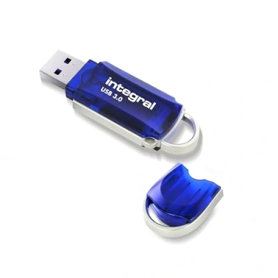 Imagen de Integral 32GB USB 3.0 Flash Drive Courier Azul hasta 100MB/s