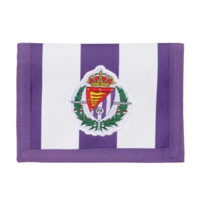 Imagen de Safta REAL VALLADOLID Cartera Billetera con Cabecera, Billetera, Monedero, Cómoda y Versátil, Calidad Resistencia, 12.5x9.5 cm