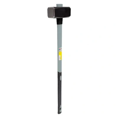 Imagen de WOLFPACK LINEA PROFESIONAL Maza Con Mango Fibra Vidrio 5 Kg. Cabeza Forjada, Anillo Anti Vibración, / Porro
