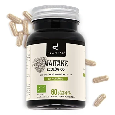 Imagen de Maitake Ecológico * Plantae 60 cápsulas vegetales Fortalece el sistema inmunológico + Salud cardiovascular Superalimento