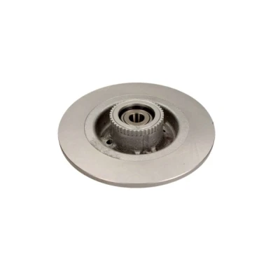 Imagen de QUARO QD5687 Disco de freno Eje trasero 274 11 4 100 macizo barnizado, revestido con anillo sensor ABS, cojinete rueda RENAULT: Scénic 1