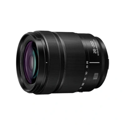 Imagen de Panasonic Lumix S R28200E 28 299mm F4.0 7.1 Lente Macro OIS, de Fotograma Completo, Zoom Ancho y Largo, IS 2 Dual, Resistente Al Polvo/Salpicaduras/Congelación, Ideal para Vídeo 4K, Negro