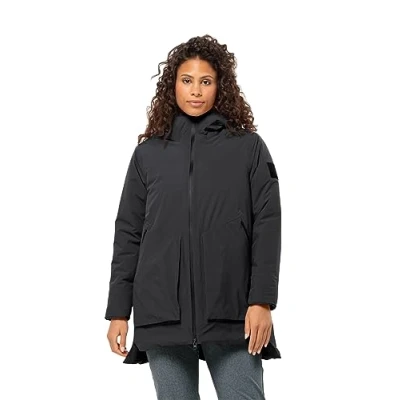 Imagen de Jack Wolfskin Luisenplatz Jkt W Chaqueta, Phantom, X Large para Mujer