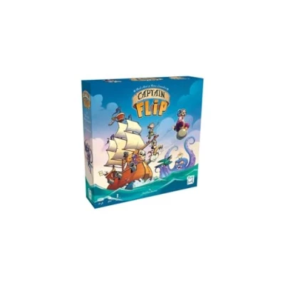 Imagen de Asmodee Play Punk Captain Flip Juegos de Mesa Estrategia Juego para Adultos y niños a Partir 8 años 2 5 Jugadores Versión Francesa