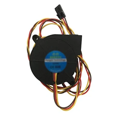 Imagen de Paquete de 2 ventiladores larga duración 3 cables 50 x 15 mm DC 5 V 5015 refrigerador frontal ventilador extremo caliente para Prusa i3 MK3 MK3S MK2/2.5 impresora 3D