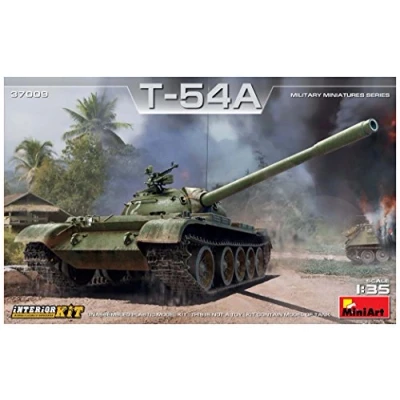 Imagen de MiniArt 37009 1:35 T 54A Juego de construcción, fabricación maquetas, Manualidades, aficiones, Pegar, maquetar, Montar sin barnizar (Mini Art