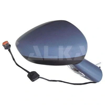 Imagen de Espejo retrovisor Alkar 6144860 derecha imprimado, con imprimación parcial eléctrico calefactable, sensor de temperatura, abatible eléctricamente,