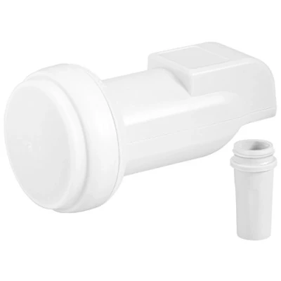 Imagen de Goobay Convertidores single LNB para un usario (0.1dB, compatible con HDTV), blanco