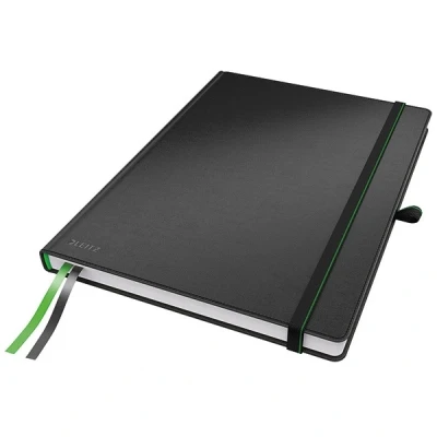 Imagen de Leitz 44710095 Cuaderno (A4, de cuadros), color negro