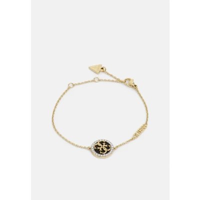 Imagen de Guess LIFE IN Pulsera Yelow goldcoloured/black, Mujer, Talla: Small, gold coloured/black