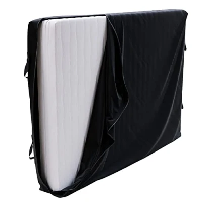 Imagen de Dreamzie Funda Colchon Impermeable 120x200 Made in Europe &amp; Oeko Tex para Mudanza y Amacenamiento Cremallera de 25cm Espesor con 4 Asas