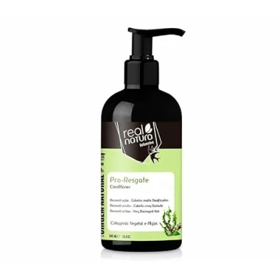 Imagen de Real Natura Acondicionador Sin Sal Pro Resgate 300ml Reparación y Protección Intensiva