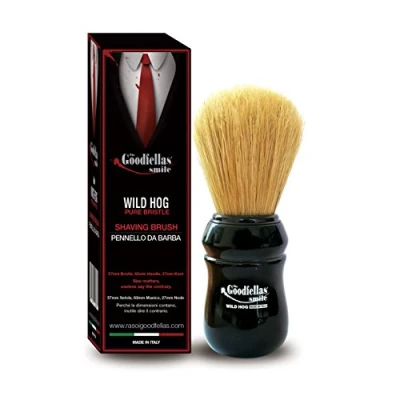 Imagen de The Goodfellas&#039; Smile Wild Hog Brocha de afeitar pelo omega