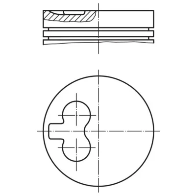 Imagen de Pistón MAHLE ORIGINAL 029 55 02