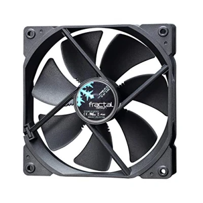 Imagen de Fractal Design FD FAN DYN GP14 BK Carcasa del ordenador Ventilador de PC (Carcasa ordenador, Ventilador, 14 cm, 1000 RPM, 18,9 dB, 68,4 cfm)
