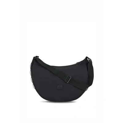 Imagen de Johnny Urban Bolso Bandolera Mujer Hombres Negro Kaia Large Puffer Moon Bag Riñonera de Media Luna Correa Ajustable Repelente al agua