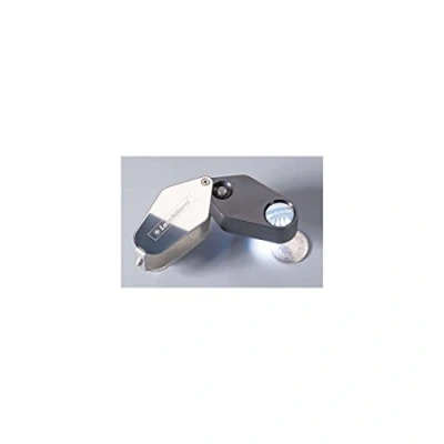 Imagen de Lupa de bolsillo 10X con luz Led Leuchtturm