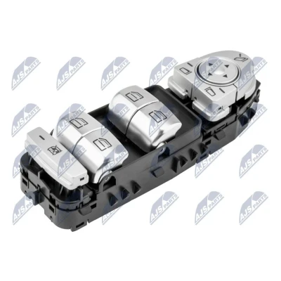 Imagen de NTY EWS ME 026 Interruptor, elevalunas Delante, izquierda MERCEDES BENZ: GLC SUV, Coupé, Clase C Berlina norauto, oscaro, mister auto