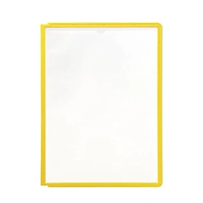 Imagen de Durable 560604 Panel de exhibición Sherpa A4, PP, amarillo, paquete 5