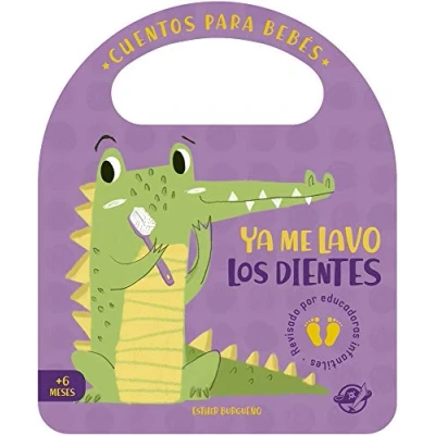 Imagen de Ya me Lavo los Dientes: Un cuento de cartón para aprender a lavarse dientes, interactivo, con una solapa y asa: 4 (Pasito pasito hago grandecito)