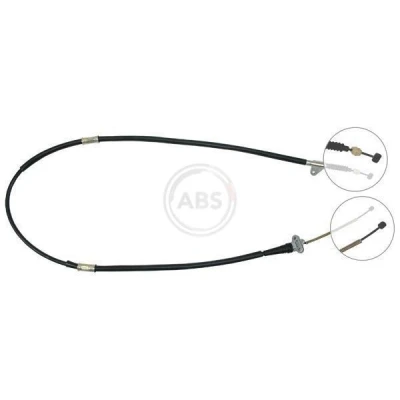 Imagen de A.B.S. K16047 Cable de Freno Mano 1780 Tambor para dirección izquierda/derecha