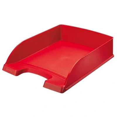 Imagen de Leitz 52270025 Bandeja de escritorio (Rojo, Poliestireno), pack 5