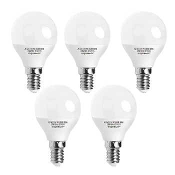 Imagen de Aigostar Bombilla LED E14 9W (Equivalente a 62W), Luz Calida 3000K, 840 Lúmenes, CRI&gt; 80, Ahorro de Energía, No Regulable 5 Unidades