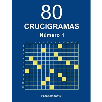 Imagen de 80 Crucigramas N. 1: Volume 1