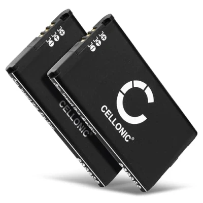 Imagen de CELLONIC 2X Batería SPR 001, 003, A BPAA CO para Consola/Mando Compatible con Nintendo 3DS XL, New XL 1800mAh