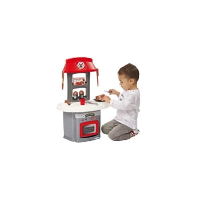 Imagen de Ecoiffier 100% Chef Cocina Italiana 13 Accesorios, Multicolor, 42 x 27.5 60 cm (Simba 1697)