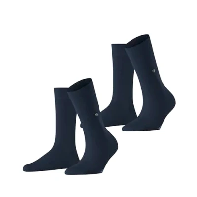 Imagen de Burlington Everyday 2PACK Onesize Calcetines, Mujer, Talla: 36 41, Dunkelblau