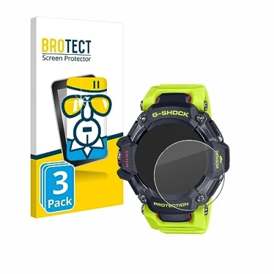 Imagen de BROTECT Protector Cristal Templado para Casio G Shock GBD H2000 Protección Pantalla (3 Unidades) Dureza 9H