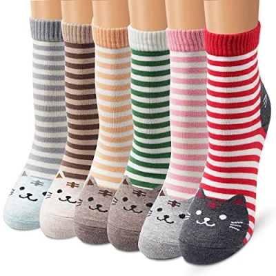 Imagen de Ambielly Calcetines de algodón térmicos Adulto Unisex