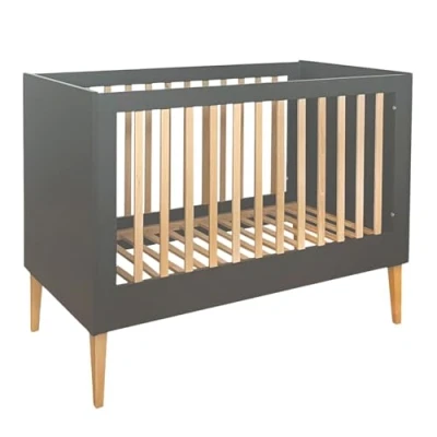 Imagen de ATB Barra de cama para bebé evolutivo ILA con 60 x 120 dimensiones en 0 3 años Blanco camas niños Cuna barrotes Habitación madera Complete Muebles